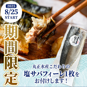 期間限定 塩サバフィーレ1枚付き！骨取り 肉厚 サバ切身(40切れ) 骨とり サバ切身 小分け 切り身 鯖 さば 塩サバ 塩鯖 骨なし 骨取り済 カット済 塩焼き 簡単 フライ 魚 海鮮 冷凍 お弁当 おかず 【AW-47】【丸正水産】