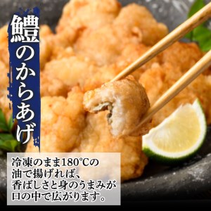 ハモ2種セット(合計560g・活ハモたたき80g×2、鱧のからあげ200g×2)はも ハモ 骨切り タタキ 唐揚げ 海鮮 魚介 おつまみ 惣菜 簡単 お手軽 冷凍 食べ比べ 詰め合わせ 詰合せ 国産 宮崎県産【MF-35】【エムファーム】