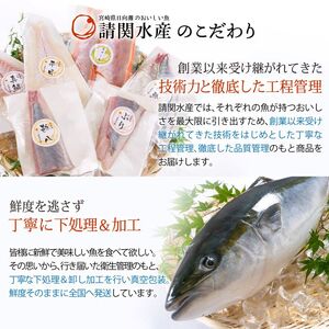 【北海道・離島配送不可】＜定期便・全3回(連続)＞旬の鮮魚(3ヶ月コース)お刺身 お刺し身 魚介 海鮮 ブリ ぶり 鰤 シマアジ カンパチ シマアジ 真空パック お楽しみ【AP-32】【日向屋】