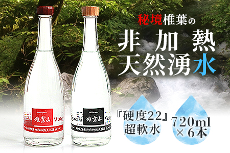 椎葉の美味しい湧き水 椎葉山水 女の子向けプレゼント集結 瓶入り7ml 6本 専用手提げ袋