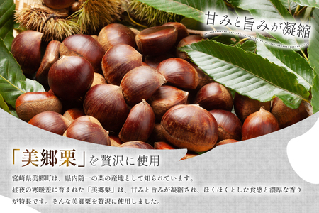 モンブラン ケーキ 美郷の実り 1箱 380g [恵那川上屋 宮崎県 美郷町 31bq0001]