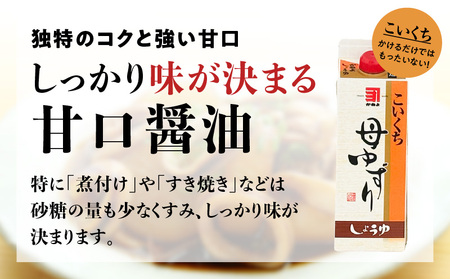 「かねよみそしょうゆ」南国かごしまの蔵元直送 母ゆずり濃口 500ml×6本セット K058-007_01 母ゆずり 送料無料 調味料 醤油 濃口 甘口 刺身 九州醤油 鹿児島醤油 かねよ醤油 鹿児島市 土産 贈り物 プレゼント ギフト 贈答