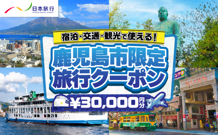 鹿児島県 鹿児島市 日本旅行 地域限定 旅行 クーポン 30,000円分 K304-002