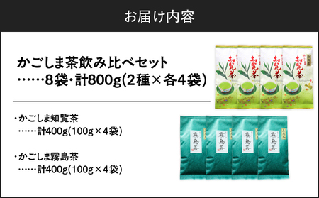 かごしま茶飲み比べセット （ 8袋セット ） K346-009_04