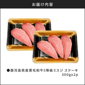 【希少部位】鹿児島県産黒毛和牛5等級ミスジ ステーキ 600g K086-035 薩摩 さつま 鹿児島県 鹿児島市 鹿児島 大人気黒毛和牛 人気黒毛和牛 大人気牛肉 人気牛肉 大人気ステーキ 人気ステーキ 大人気ミスジ 人気ミスジ 黒毛和牛 牛肉 牛 ステーキ 焼肉 ミスジ 希少部位 キャンプ アウトドア BBQ 鹿児島県産 鹿児島産 国産 国内産 日本産