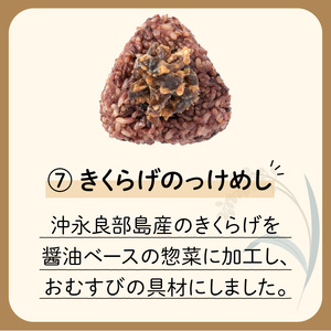 9種 から 選べる ！  冷凍 玄米 おむすび 5個 入り ⑦ きくらげ のっけめし K182-005_07 薩摩 さつま 大人気玄米 人気玄米 鹿児島産玄米 鹿児島県産玄米 大人気おむすび 人気おむすび 鹿児島産おむすび 鹿児島県産おむすび 大人気おにぎり 人気おにぎり 鹿児島産おにぎり 鹿児島県産おにぎり 冷凍玄米 冷凍おむすび 冷凍おにぎり 黒米 米 小分け もちもち