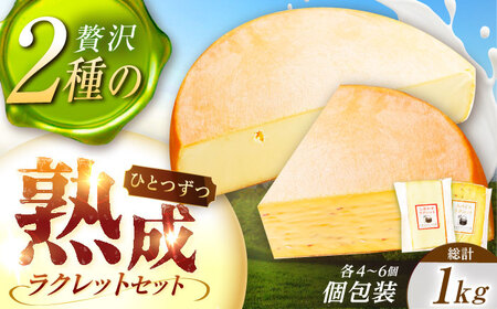 ＼TVで話題／北海道 しあわせラクレット500g【個包装】とスパイスラクレット500g【個包装】《足寄町》【しあわせチーズ工房】 [BEAK034]