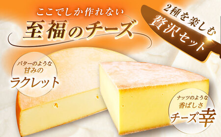 ＼TVで話題／北海道 しあわせチーズ工房「幸」500g（個包装4~6個）とラクレット500g（個包装4~6個）《足寄町》【しあわせチーズ工房】 [BEAK036]