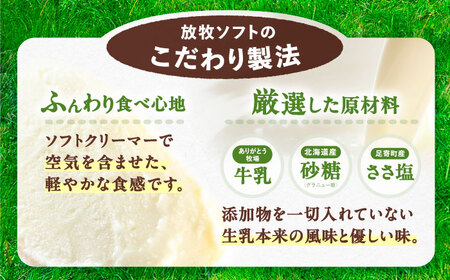 ＼TVで話題／朝搾り 放牧ソフト 80ml×7本　【足寄町/ありがとう牧場】北海道アイス アイス[BEAH011]