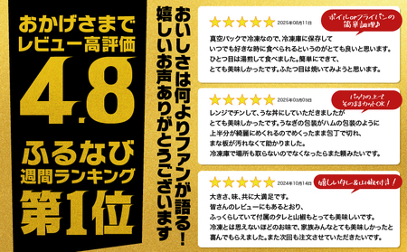【期間限定】 鹿児島県 大隅産 うなぎ 蒲焼 4尾(400g) KN007-023 国産