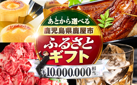 あとからセレクト【ふるさとギフト】1,000万円 KN000-AS1000 うなぎ 肉 牛 豚 魚 かんぱち 焼酎 カタログ 鹿児島 鹿屋市 おすすめ ランキング プレゼント ギフト ランキング