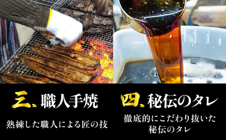 【訳あり】大人気！鯉家の極上蒲焼「大トロうなぎ蒲焼300g（3尾）」【国産・手焼き備長炭】 KN040-021 期間限定 限定