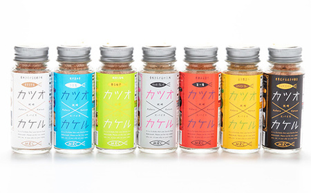 カツオ×カケル【オリジナル・うま塩・ペッパー・一味・カレー・柚子・リッチコンソメ】A6-38_惣菜・加工品 乾物    惣菜・加工品     調味料 だし  ダシ  魚介・海産物 カツオ 鮮魚 かつお 鰹  魚介・海産物     惣菜・加工品 魚 缶詰・瓶詰   惣菜・加工品  缶詰・瓶詰   調味料   _【配送不可地域：離島】【1166602】