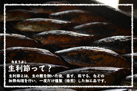 アレンジいろいろ【食べきり生利節】 枕崎産 鰹 かつお なまりぶし A3-289_魚介・海産物     惣菜・加工品 燻製（スモーク）  _【配送不可地域：離島】【1166693】