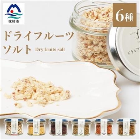 ドライフルーツソルト 6種セット B3-42_果物・フルーツ   くだもの  調味料 塩  しお  果物・フルーツ  ドライフルーツ _【配送不可地域：離島】【1167928】