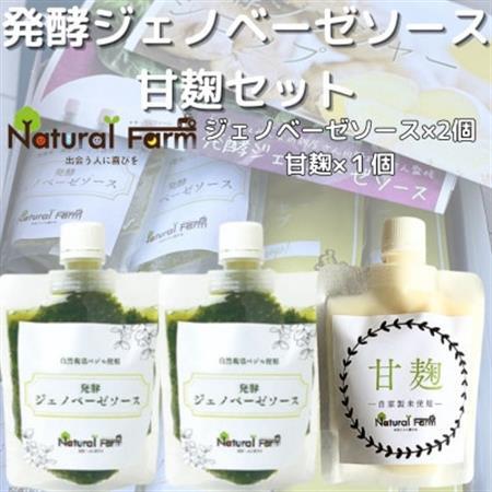 発酵ジェノベーゼソース＆甘麹A4-8_酒・アルコール 甘酒    調味料   _【配送不可地域：離島】【1482021】