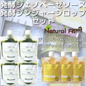 発酵ジェノベーゼソース×発酵ジンジャーシロップ(計7個セット)C0-71_調味料   _【配送不可地域：離島】【1482049】