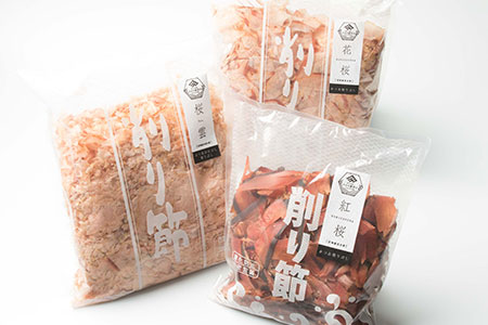 BB-78 【業務用】枕崎産 鰹節 だし比べセット 総重量1.5Kg 厚削り節 荒節削り節 本枯節削り節 花かつお 無添加