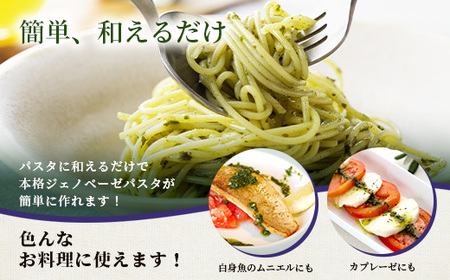 発酵ジェノベーゼソース(150g×2個)【鹿児島県枕崎産 バジル使用】A2-17_調味料 _【配送不可地域:離島】【1611632】