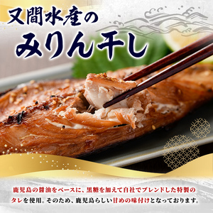 訳あり！九州風みりん干し詰め合わせ(4種・計15枚) 国産 ひもの 魚介 小分け 個包装 セット みりん干 アジ あじ 鯵 サバ さば 鯖 鰯 いわし イワシ カマス かます おかず おつまみ 【又間水産】akn001-15