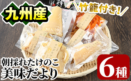 たけのこ美味だより(6種)国産 加工品 惣菜 弁当 おかず 筍水煮 たけのこご飯の素 簡単調理 贈答 ギフト プレゼント【上野食品】akn008-03