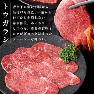 i1336 鹿児島県産 黒毛和牛 赤身希少部位セット焼肉用(計600g) カタ三角 トウガラシ 希少 部位 赤身 焼肉 国産 九州産 牛肉 国産牛 セット レア 小分け 焼き肉 BBQ 冷凍配送 【スターゼン】