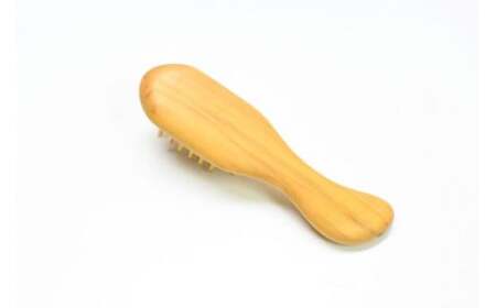 実用新案登録済 薩摩つげブラシ(ミニ5列)※約15.5cmとお手入れセット 喜多つげ 082-1123 ブラシ ブラシ