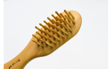 実用新案登録済 薩摩つげブラシ(ミニ5列)※約15.5cmとお手入れセット 喜多つげ 082-1123 ブラシ ブラシ