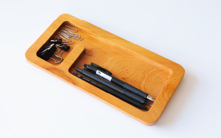 屋久杉で創った ペン皿 高橋工芸 015-1875 工芸品 工芸品