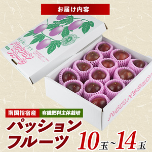 2026年 発送 パッションフルーツ 10玉～14玉 マンゴーの森 010-2058 パッション フルーツ 果物