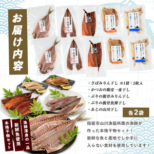 漁師が作った美味しい山川干物セット 指宿山川水産 010-1916 干物 干物