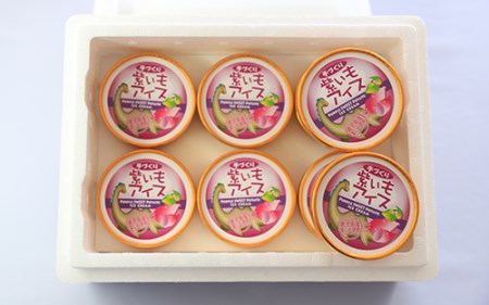 こだわりの逸品 特別な紫いもアイス 8個 イッシーホンポ 010-175 アイス アイス