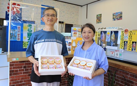 こだわりの逸品 特別な紫いもアイスと上品な安納芋 アイス8個セット イッシーホンポ 010-176 アイス アイス