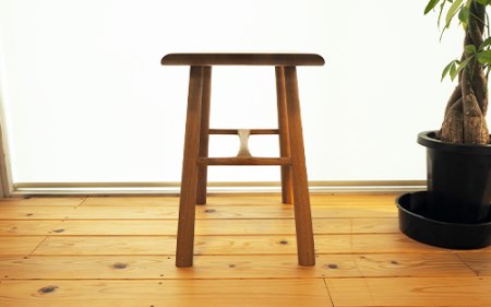 スツールテーブル「Tip stooltable」オーク材(さきやま木工/140-1216)インテリア 家具 手作り 椅子 チェア サイドテーブル