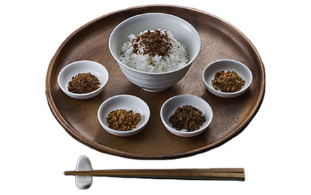 指宿 料理長監修 鰹本枯節生ふりかけ4種と鰹本枯節のセット 鳥越屋 018-1086 鰹節 かつお節 