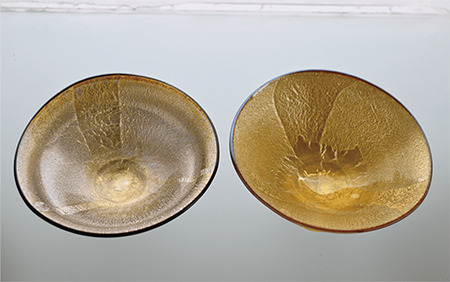 銀彩小鉢セット 宮澤ガラス 055-1244 ガラス食器 ガラス食器