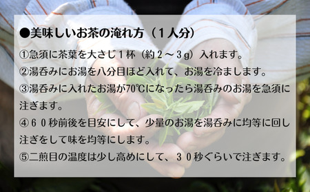 種子島 川口製茶 えなみどり 茶葉 80g NFN625【125pt】 / 浅蒸し 日本茶 緑茶 オリジナル 希少品種 お茶 新茶 一番茶 世界に１つ 
