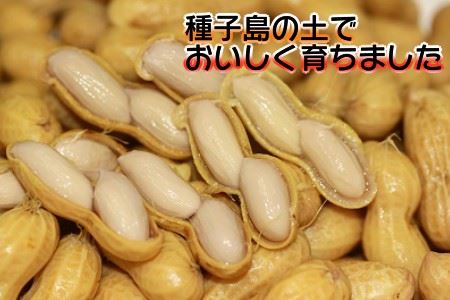 ＜令和６年産＞ 種子島 中村屋 塩ゆで 落花生 300g ×5袋　NFN031 【375pt】