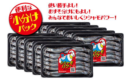 A1-1802／冷凍 子持ち からふとししゃも シシャモパワー　1.2kg（120g×10パック）