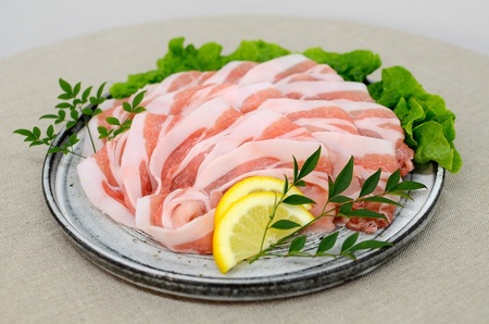 A1-0415/鹿児島県産 桜島美湯豚 ロースしゃぶ 1.5kg (150g×10パック)