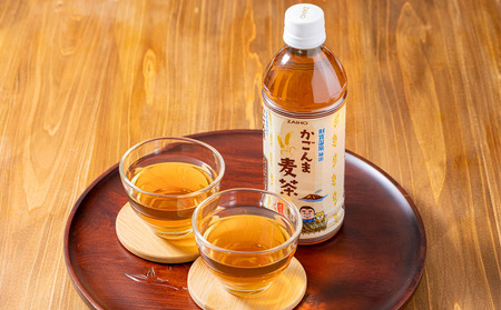 W-22192/かごんま麦茶 500ml×24本