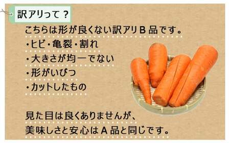 ZS-682-2 【訳あり】【冷蔵便】かごしま美味人参 愛紅 7kg 【2024年12月1日～2025年2月末までに発送】  にんじん ニンジン