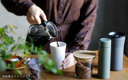 【京セラ】マグボトル 水筒 500ml<ホワイト>CERAMUG セラマグ 魔法瓶構造 保温 保冷 KYOCERA AS-2189-1