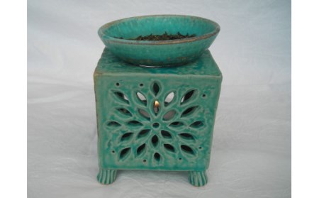 BS-909 トルコ釉 茶香炉