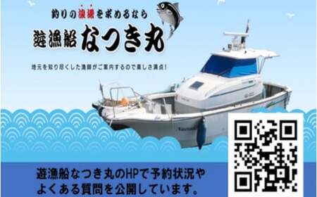 DS-009 遊漁船なつき丸 乗船チケット 相乗り（1名様）