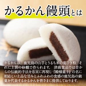 ＜定期便・全3回＞【訳あり】 鹿児島 郷土菓子 かるかん 饅頭 和菓子 (40個×3回・計120個) 【津曲食品】T27
