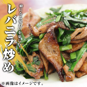 国産 黒毛和牛 レバー ブロック 焼肉 黒毛和牛 (計600g) 【カミチク】A826