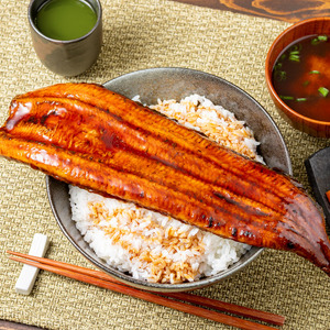 鹿児島産 超特大 うなぎ 蒲焼 ( 無頭 ) (計960g以上・240g以上×4尾) 鰻 蒲焼き 真空パック【株式会社財宝】B214