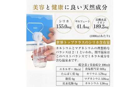 K-185 ＜定期便・全3回＞関平鉱泉水10L×2箱ずつお届け(計6箱)【関平鉱泉所】 霧島市 シリカ シリカ水 水 シリカミネラルウォーター