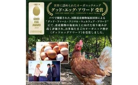 K-173-B ＜12回定期便＞オーガニック卵「お多福たまご」(計360個・10個入×3パック 12回)【お多福たまご】有機JAS オーガニック 放し飼い自然卵  霧島市 国産 九州産 鹿児島県産 たまご 卵 鶏卵 朝食 定期便